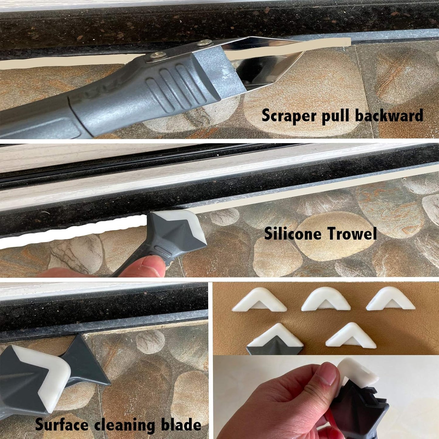Ultimate 3-in-1 Silicone Caulking Tool™
